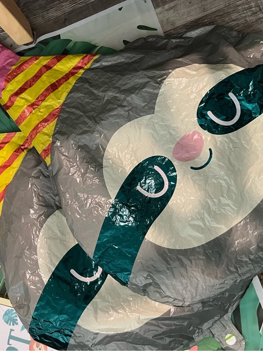 Happy Birthday Sloth decoration Lot